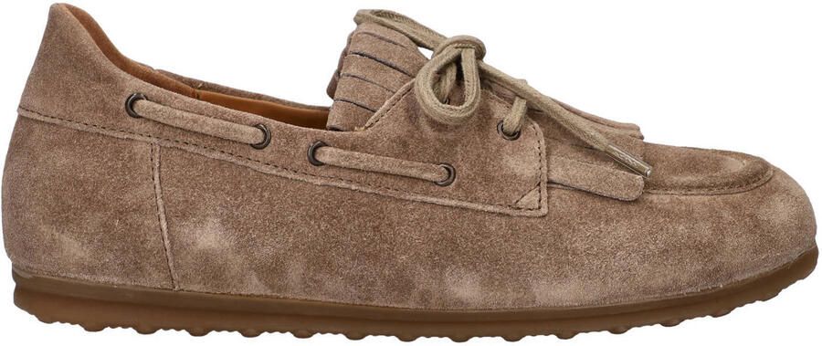 Gabor suède bootschoenen taupe