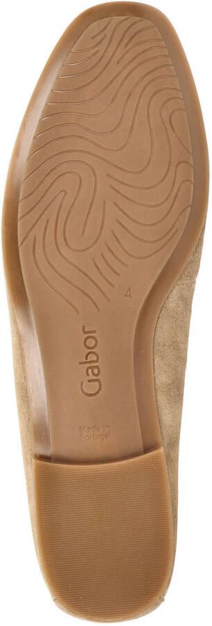 Gabor suède loafers lichtbruin - Foto 3