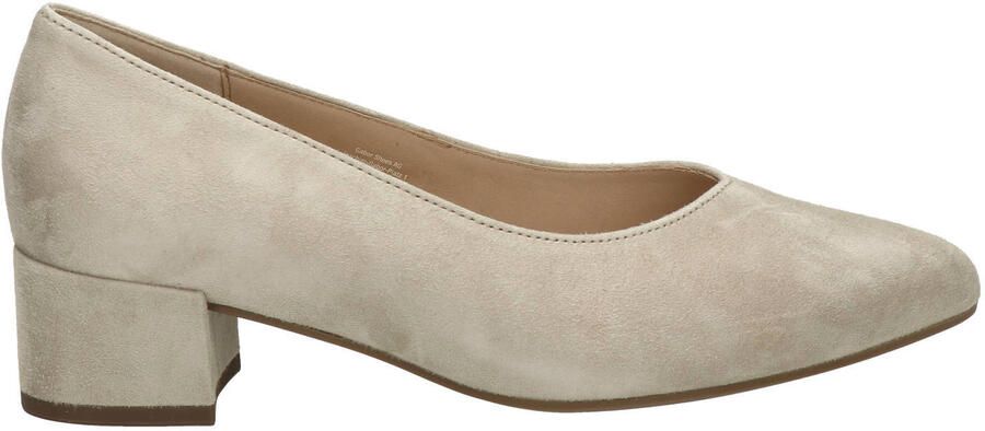 Gabor suède pumps beige