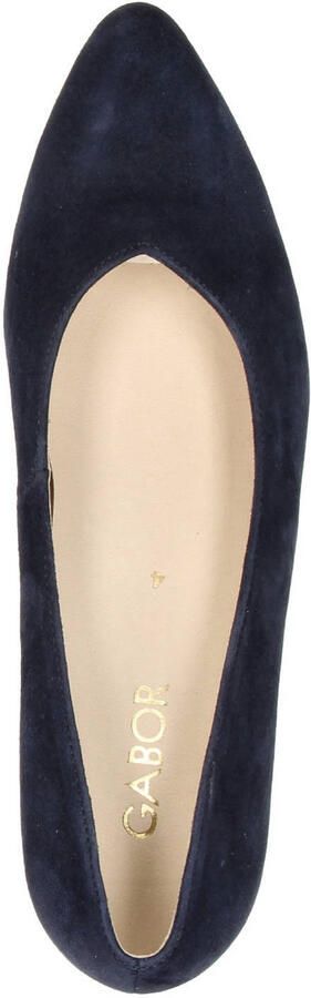 Gabor suède pumps donkerblauw - Foto 3