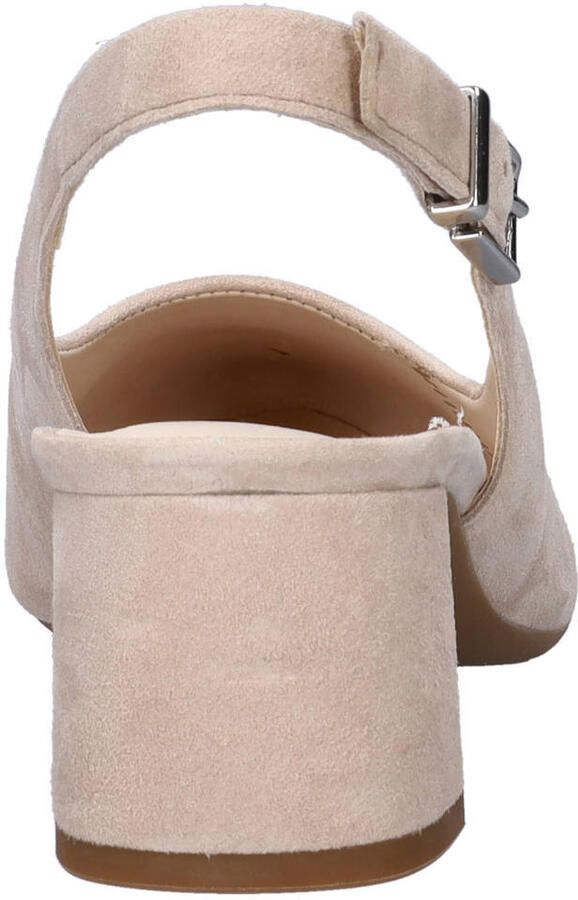 Gabor suède slingback pumps beige - Foto 2