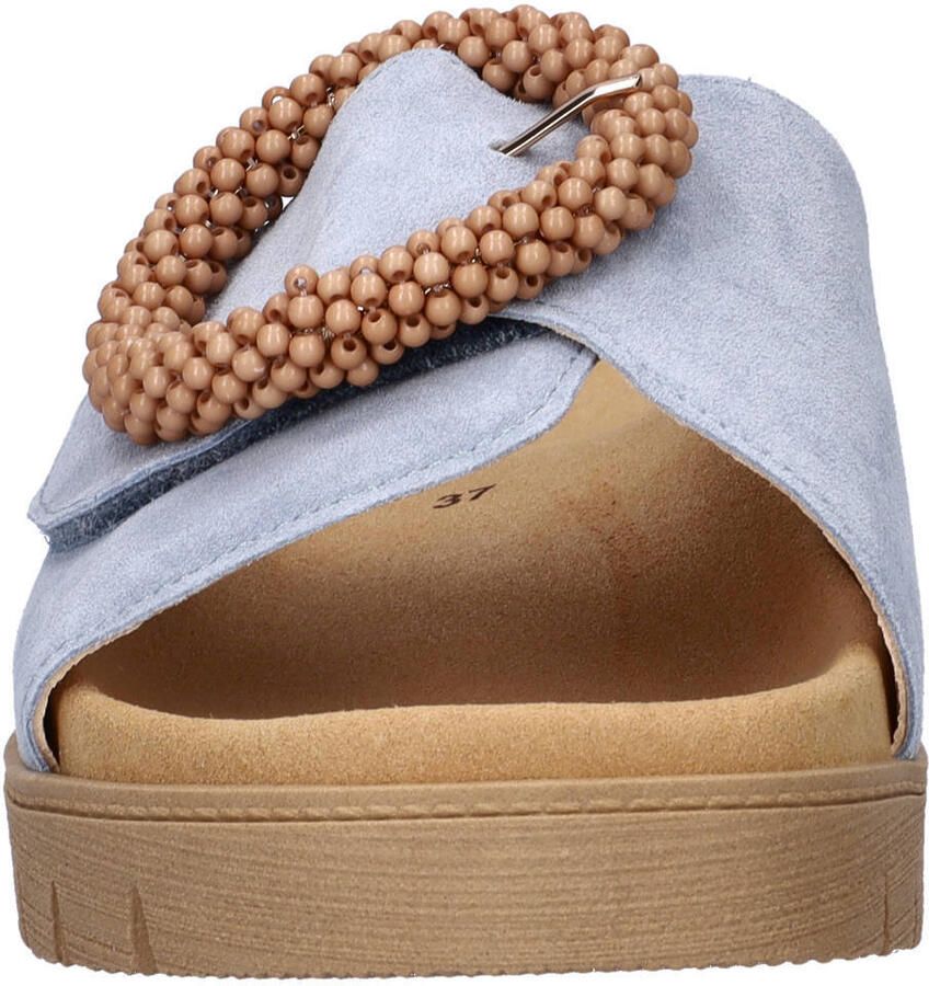 Gabor -Dames blauw licht slippers & muiltjes - Foto 2