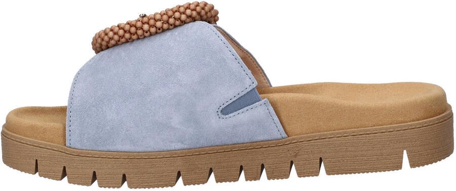 Gabor -Dames blauw licht slippers & muiltjes - Foto 3