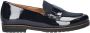 Gabor lakleren loafers donkerblauw - Thumbnail 1