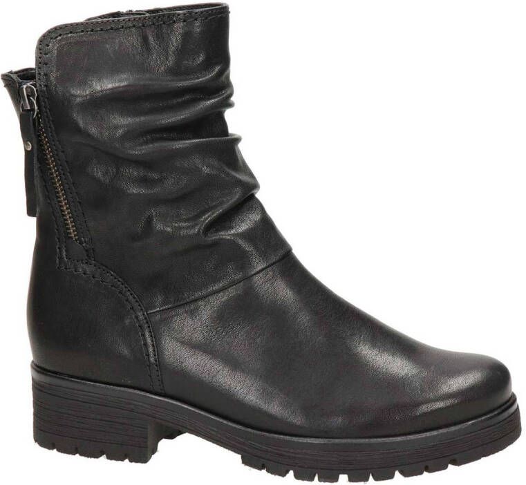 Gabor Comfortabele Veterschoenen voor de Enkels Black Dames