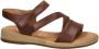 Gabor leren sandalen cognac - Thumbnail 1