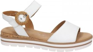 Gabor leren sandalen wit