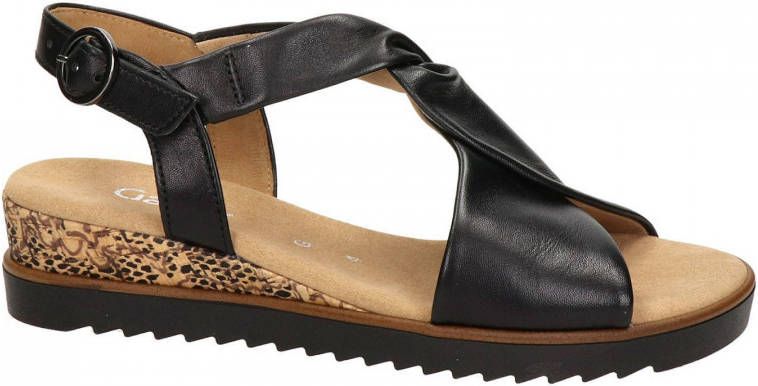 Schoenen Jongensschoenen Sandalen Minorquinas Sandaal Zwart Leer 