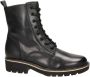 Gabor leren veterboots zwart - Thumbnail 1