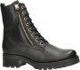 Gabor leren veterboots zwart - Thumbnail 1