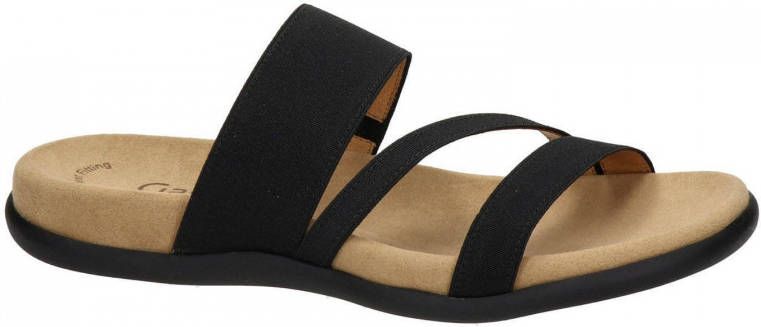 Gabor slippers zwart