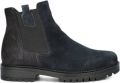 Gabor Suède Chelsea Boot met Metallic Detail Blue Dames - Blauw