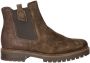 Gabor Suède Chelsea Boot met Metallic Detail Brown Dames - Thumbnail 1