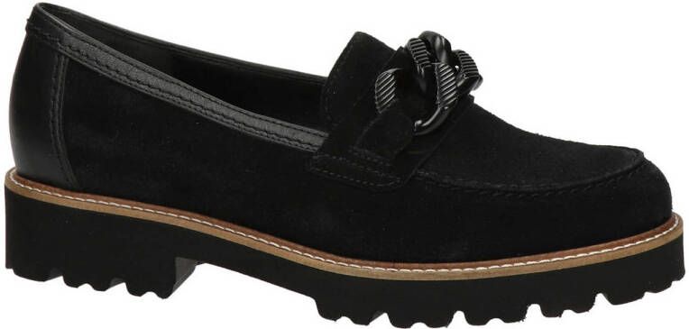Gabor 240.3 Loafers Instappers Dames Zwart