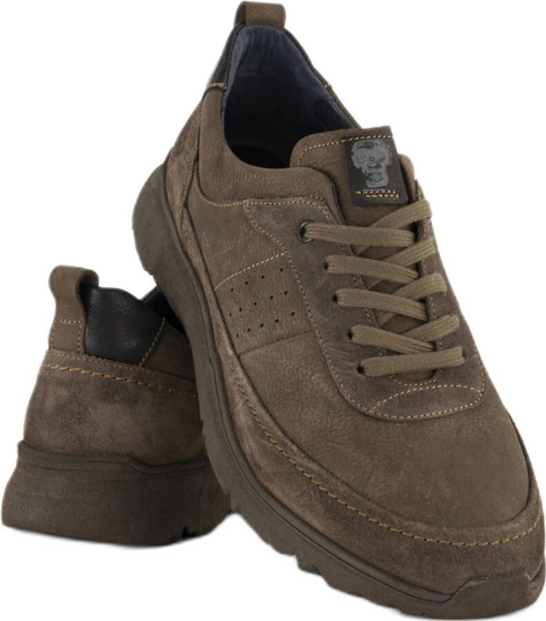 Gallus comfort suède veterschoenen bruin - Foto 2