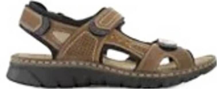 Gallus leren sandalen bruin