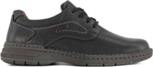 Gallus leren veterschoenen zwart