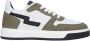 Gattino leren sneakers groen wit Jongens Suede Meerkleurig 33 - Thumbnail 1