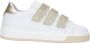 Gattino leren sneakers wit goud glitters Meisjes Leer Meerkleurig 24 - Thumbnail 1