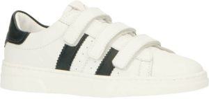 Gattino leren sneakers wit zwart