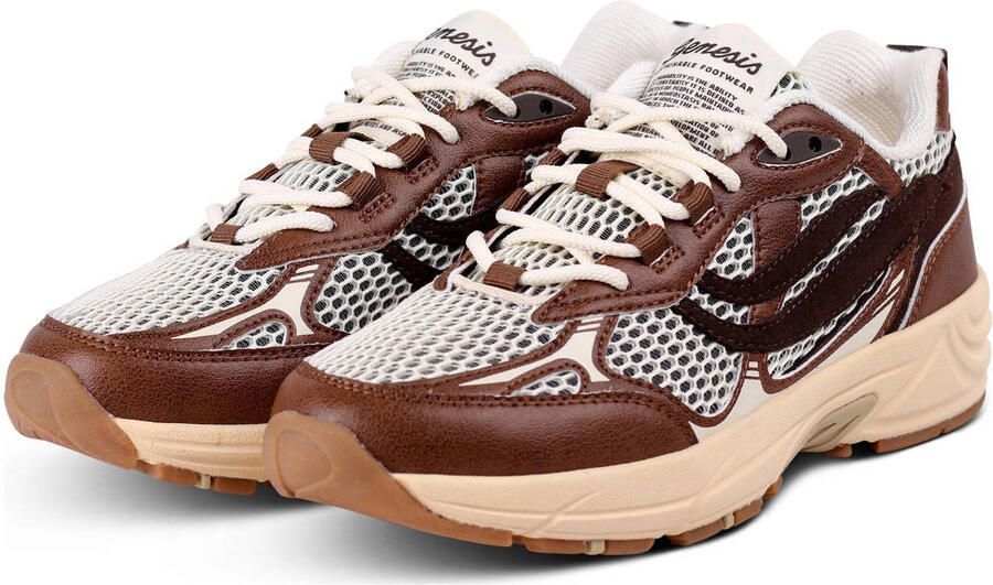 Genesis G-Eco 99 2-Tone chunky sneakers bruin