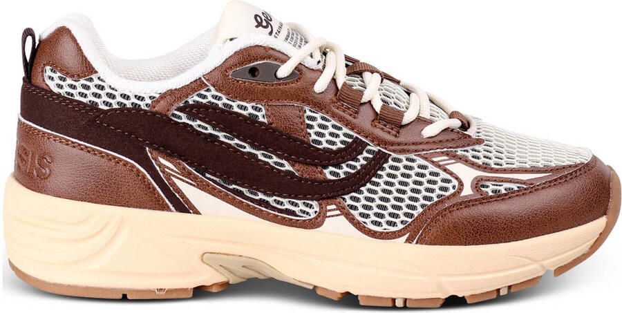 Genesis G-Eco 99 2-Tone chunky sneakers bruin