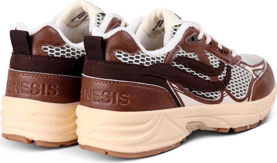 Genesis G-Eco 99 2-Tone chunky sneakers bruin - Foto 2