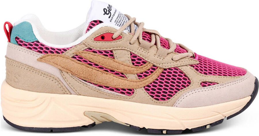Genesis G-Eco 99 Contra Mesh sneakers beige koraal