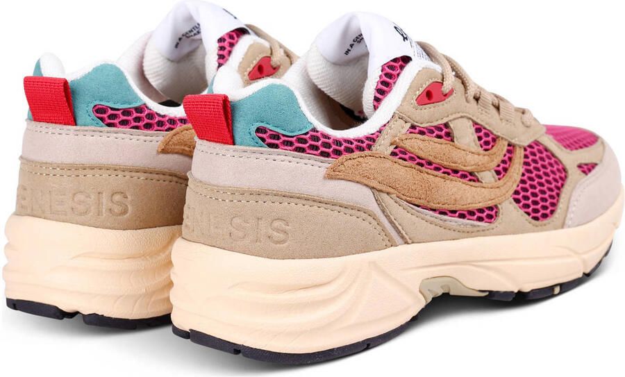 Genesis G-Eco 99 Contra Mesh sneakers beige koraal - Foto 3