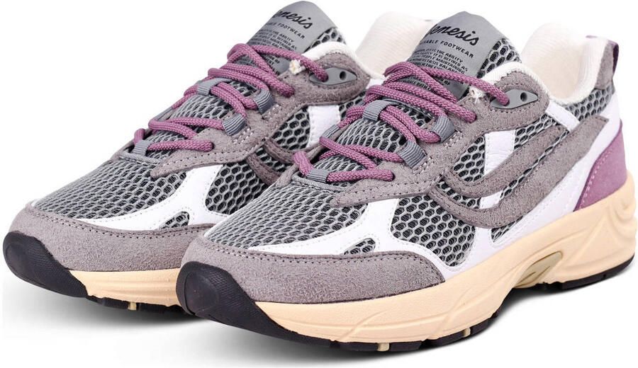 Genesis G-Eco 99 Multi Mesh sneakers grijs wit lavendel - Foto 2