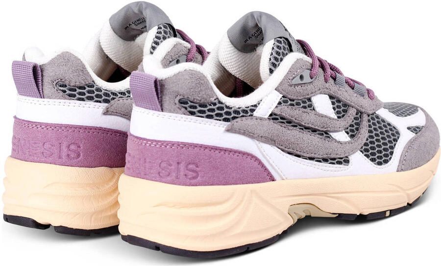 Genesis G-Eco 99 Multi Mesh sneakers grijs wit lavendel