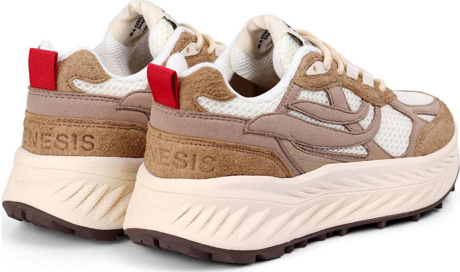 Genesis G-Eco`99 Bulky chunky sneakers beige wit - Foto 2