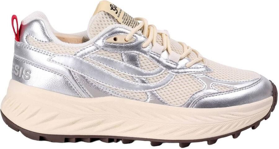 Genesis G-Eco´99 Bulky chunky sneakers ecru zilver