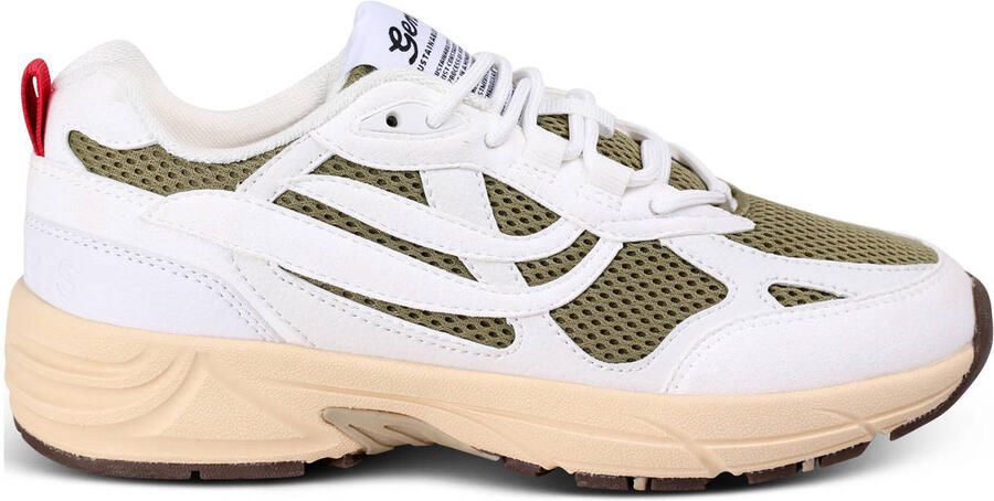 Genesis G-Eco`99 Contra Mesh sneakers wit groen