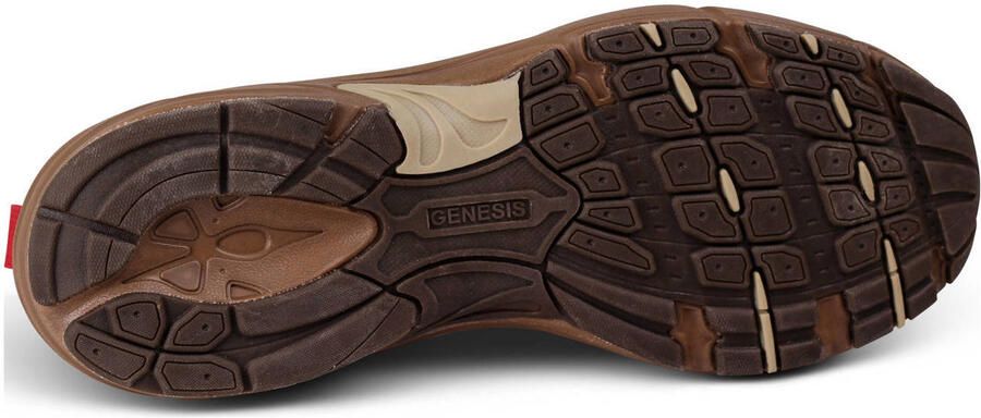 Genesis G-Eco`99 Dark Sole sneakers ecru wit zilver - Foto 3