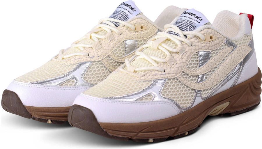 Genesis G-Eco`99 Dark Sole sneakers ecru wit zilver - Foto 2