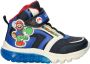 GEOX Ciberdron jongens sneakers Blauw multi - Thumbnail 1