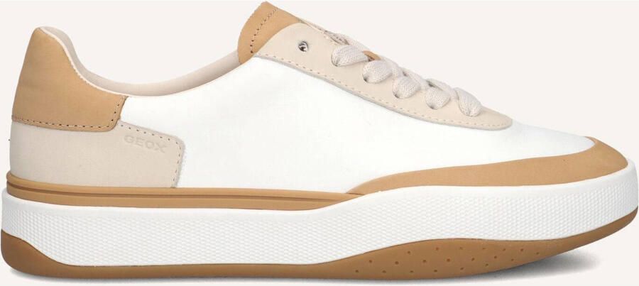GEOX D Dynamia Sneakers Dames Leren Sneaker Wit
