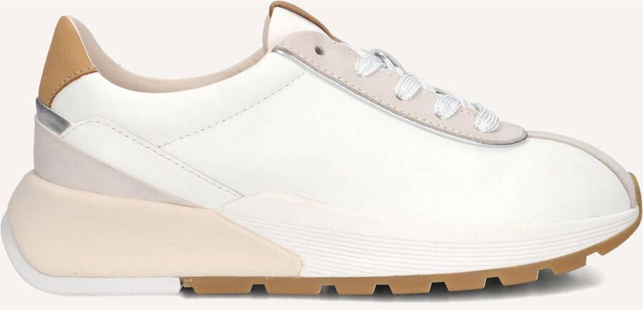 GEOX D Metropoli Sneakers Dames Leren Sneaker Wit
