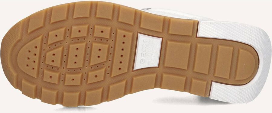 GEOX D Metropoli Sneakers Dames Leren Sneaker Wit - Foto 3