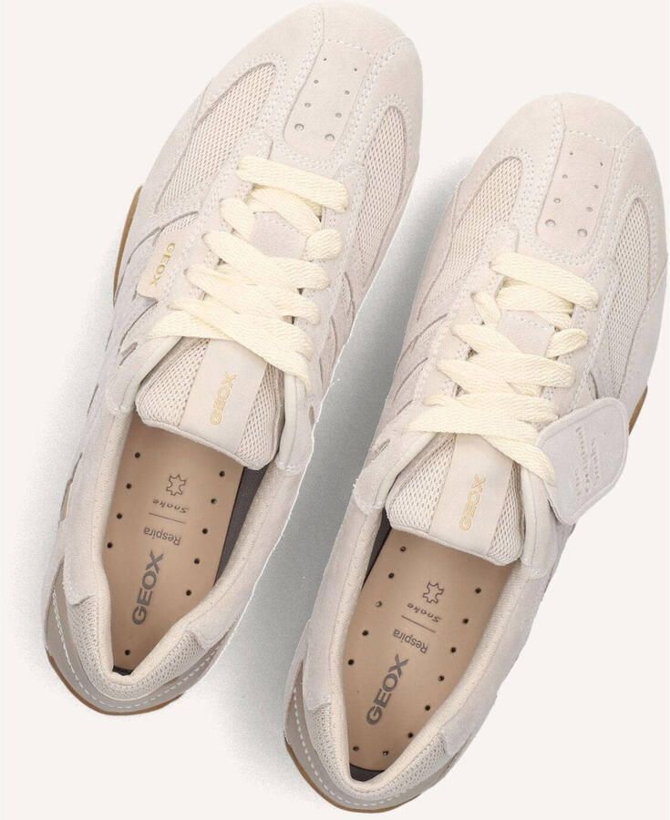 GEOX SNAKE ORIGINAL DAMES Sneakers MELKWIT LICHTBEIGE - Foto 2
