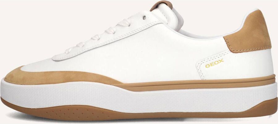 GEOX U Dynamia Sneakers Heren Leren Sneaker Wit