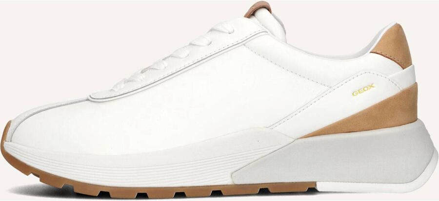 GEOX U Metropoli Sneakers Dames Leren Sneaker Wit