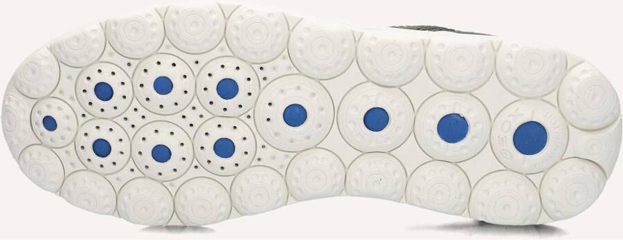 GEOX Heren Lage sneakers Chunky zool U Spherica Plus Groen Textiel - Foto 3