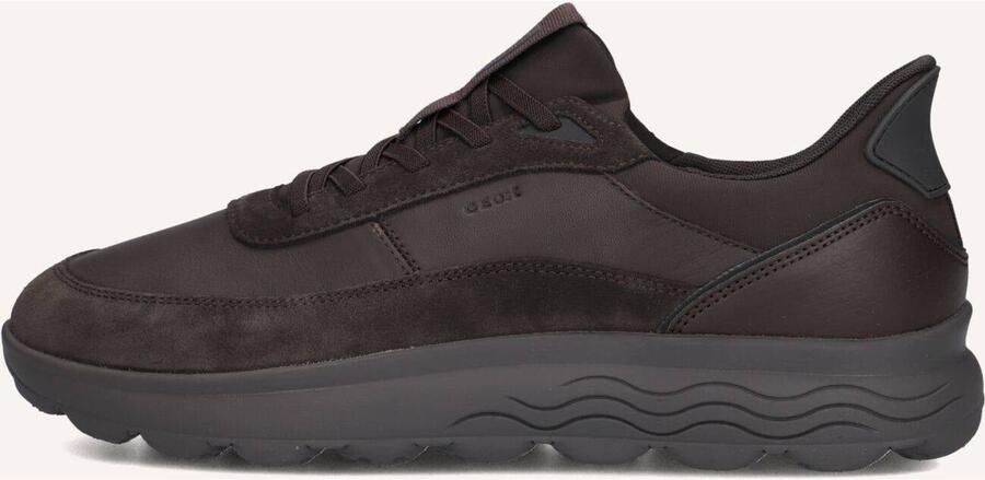 GEOX U Spherica Plus A herensneaker slip-on schoenen U56MPA 08522 bruin - Foto 9