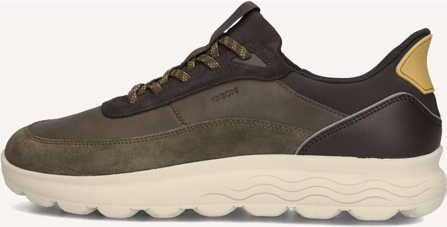 GEOX U Spherica Plus A herensneaker slip-on schoenen U56MPA 08522 groen - Foto 9