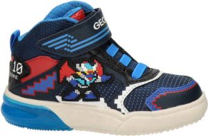 Geox Grayjay sneakers met lichtjes blauw multi