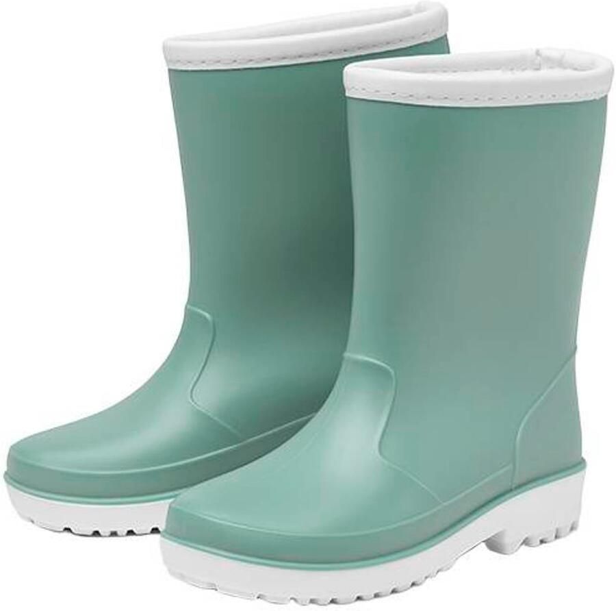 Gevavi Bodi regenlaarzen met profielzool groen wit Jongens Rubber Meerkleurig - Foto 3