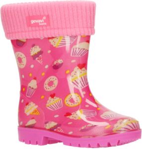 Candy PVC Gevoerde Kinderlaars Roze