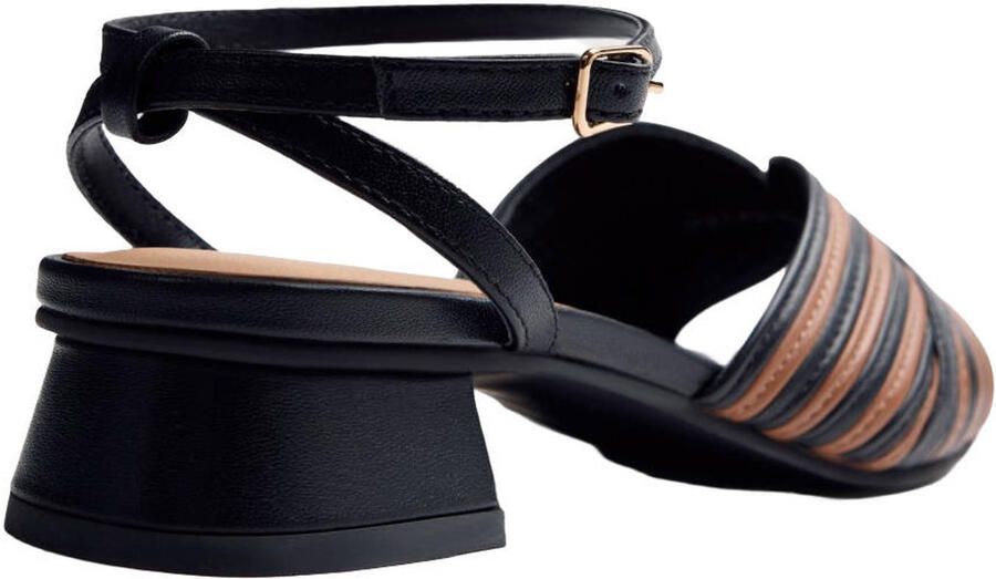 Gioseppo Bigelow leren sandalen zwart cognac - Foto 3